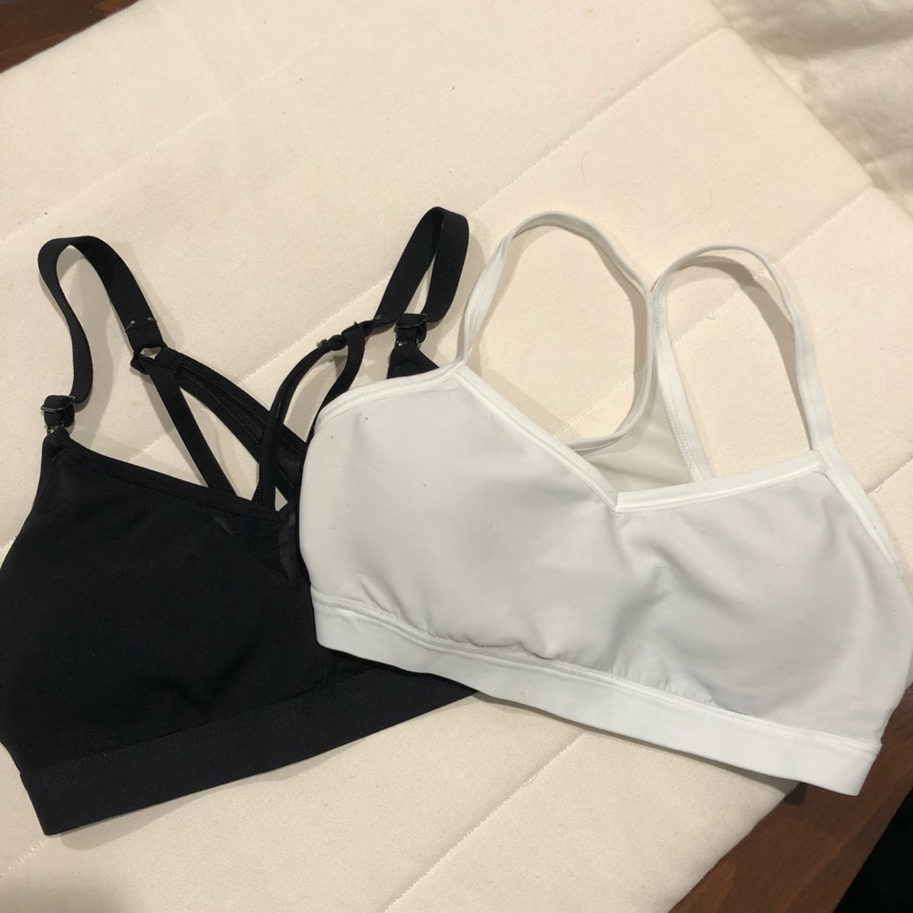White Aerie Sports Bra Medium